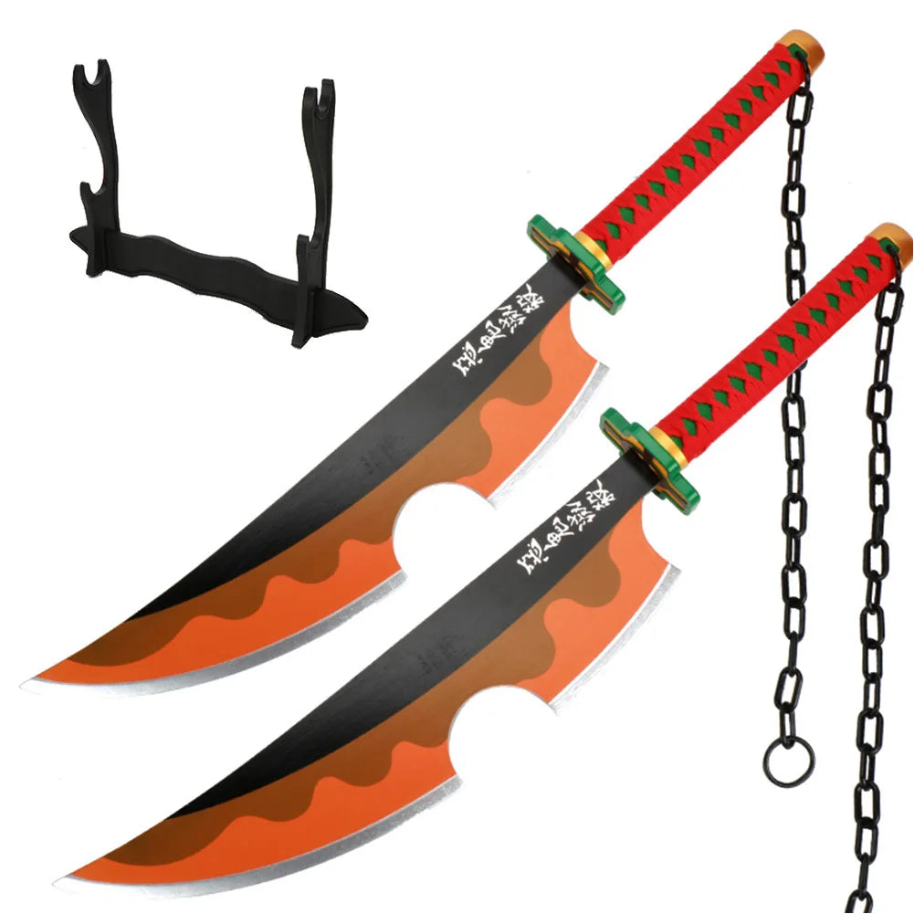 41-Inch Anime Cosplay Katana with Belt - Apparel & Accessories from Linloft.