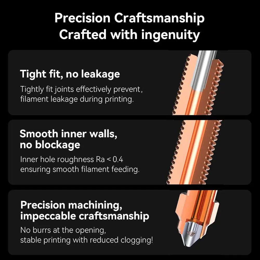 Creality 'Unicorn' Quick-Swap 0.4mm Nozzle for Creality K1 Max /K1C/K1 SE / Ender-3 V3 / Ender-3 V3 Plus
