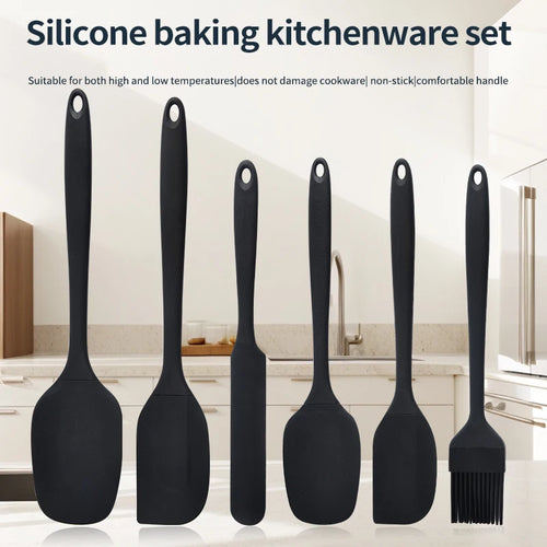 6-Piece Silicone Kitchen Utensil Set - Kitchen & Dining from Linloft.