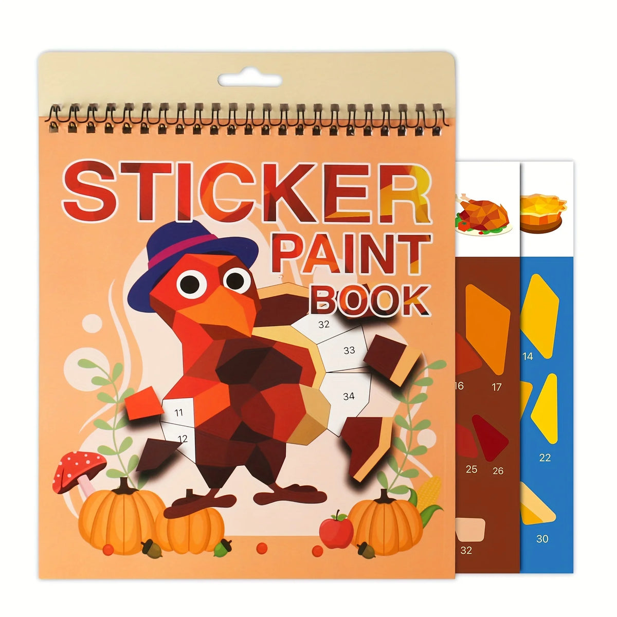 Sticker by Number Book for Kids - Toys & Games from Linloft.