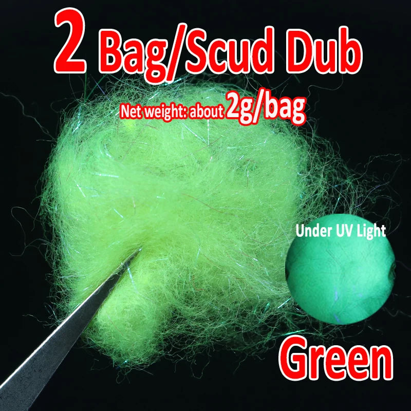 Ice Dub Fly Tying Material, 2 Bags - Fishing Tackle from Linloft.