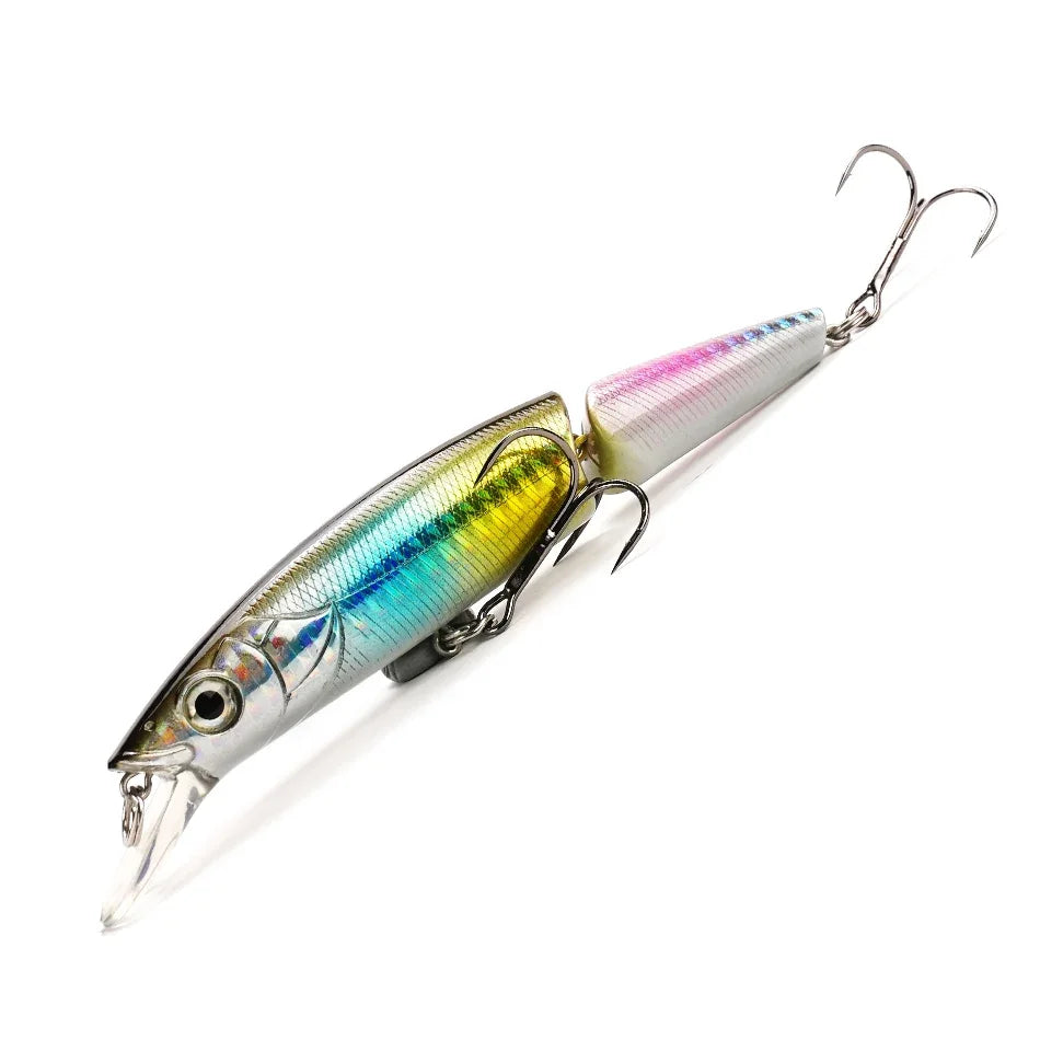 120mm 22g MOOKZZ Best Price Floating Two sections Jerking bait  Fishing Lures Artificial Baits tackles