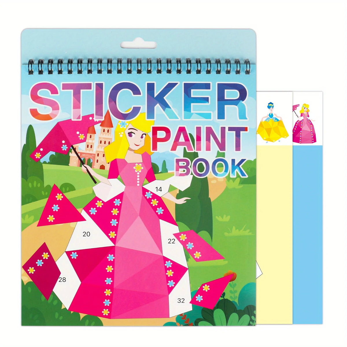 Sticker by Number Book for Kids - Toys & Games from Linloft.