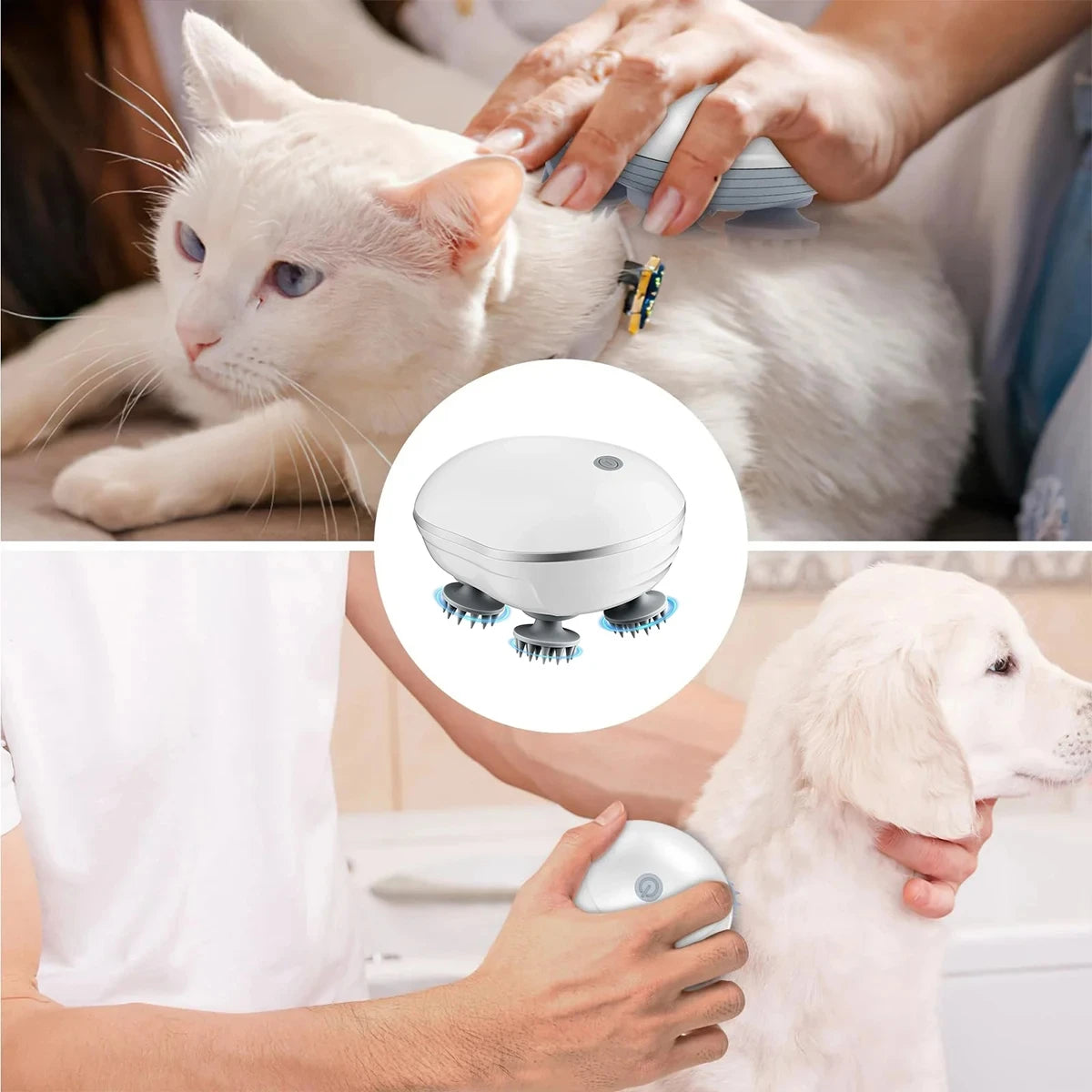 Scalp Head Massager with Adjustable Speed