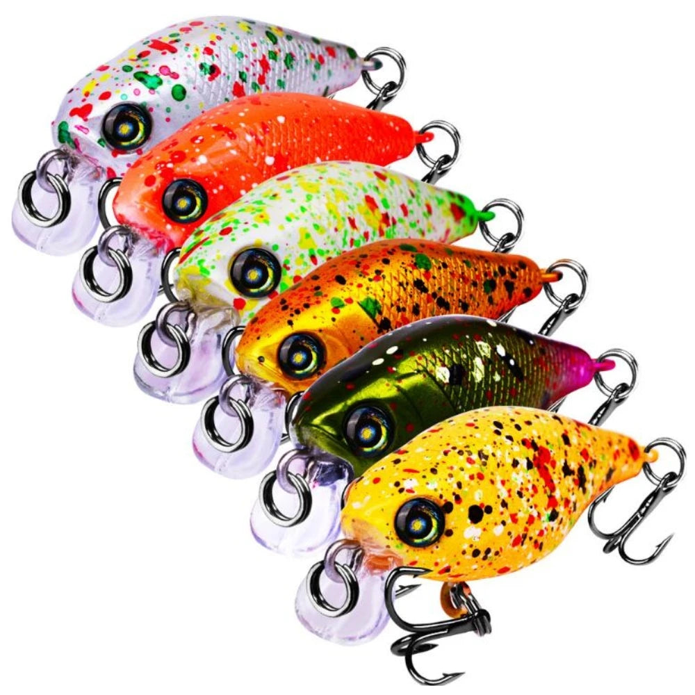 1Pcs Floating Crankbaits Fishing Lures 4.5cm 4.5g Isca Artificial Japan Hard Bait Bass Wobblers Jerkbait Fishing Tackle