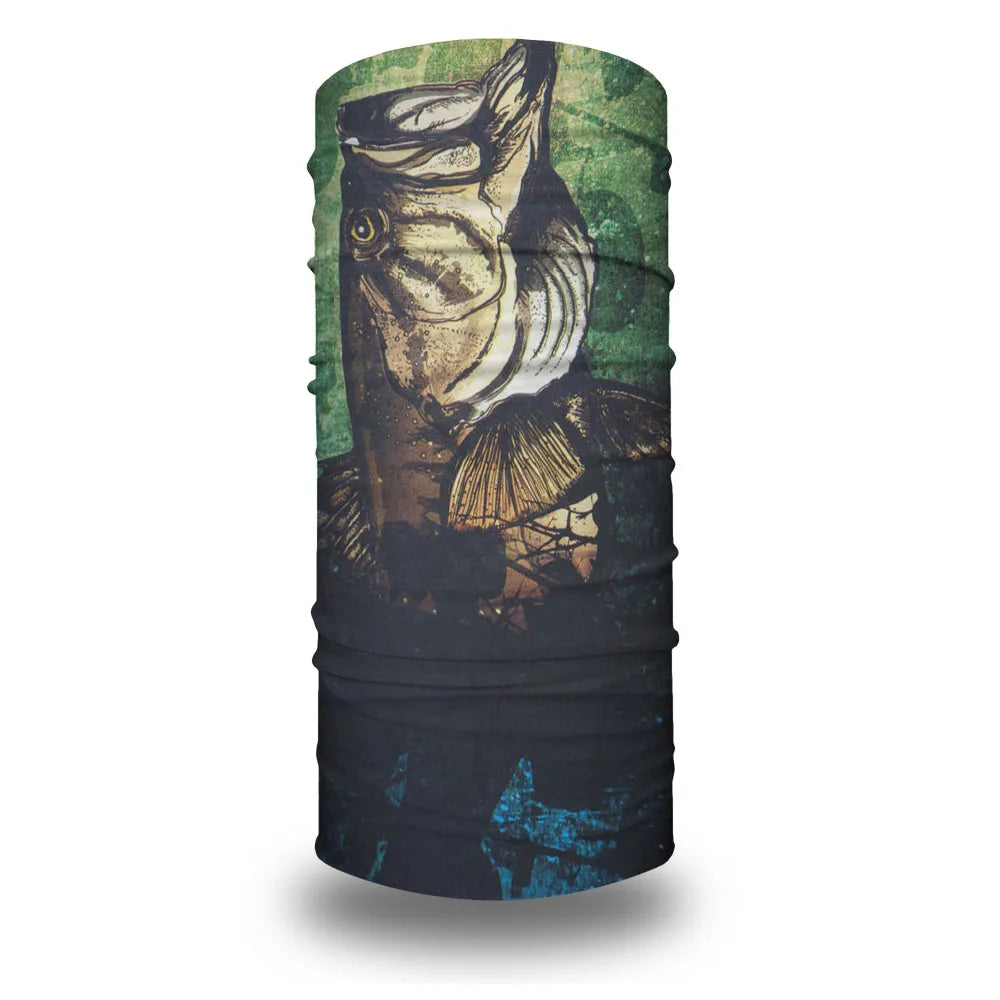 Sun Protection Fishing Neck Gaiter - Fishing Tackle from Linloft.