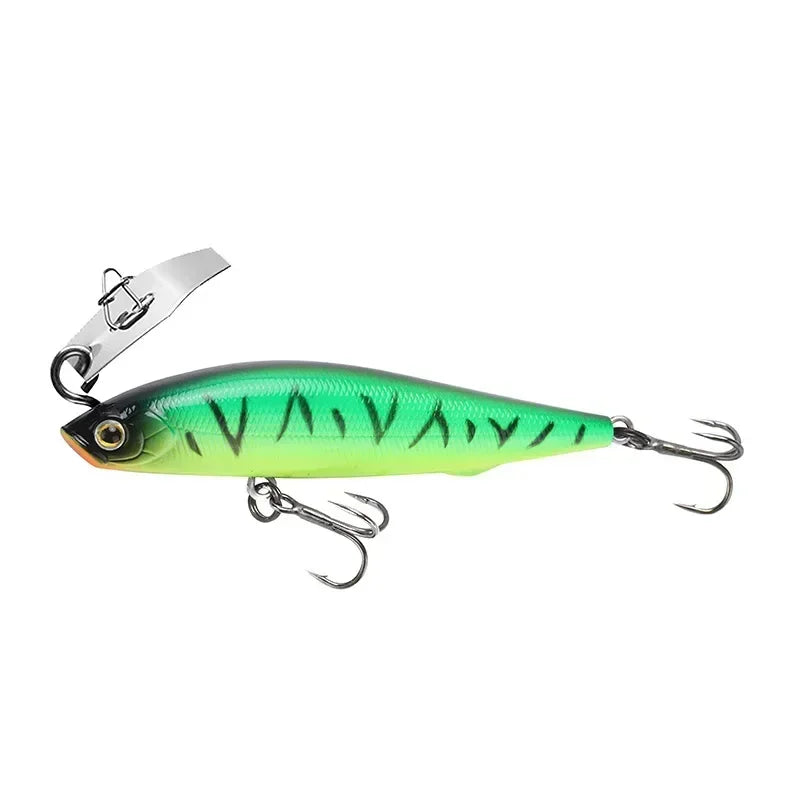 Sinking Pencil Spinner Fishing Lures Vibrate Wobbler Rap Chatterbait 10g 14g Metal Jig Buzzbait Carp Bass Trout Bait Pesca - Fishing Tackle from Linloft.