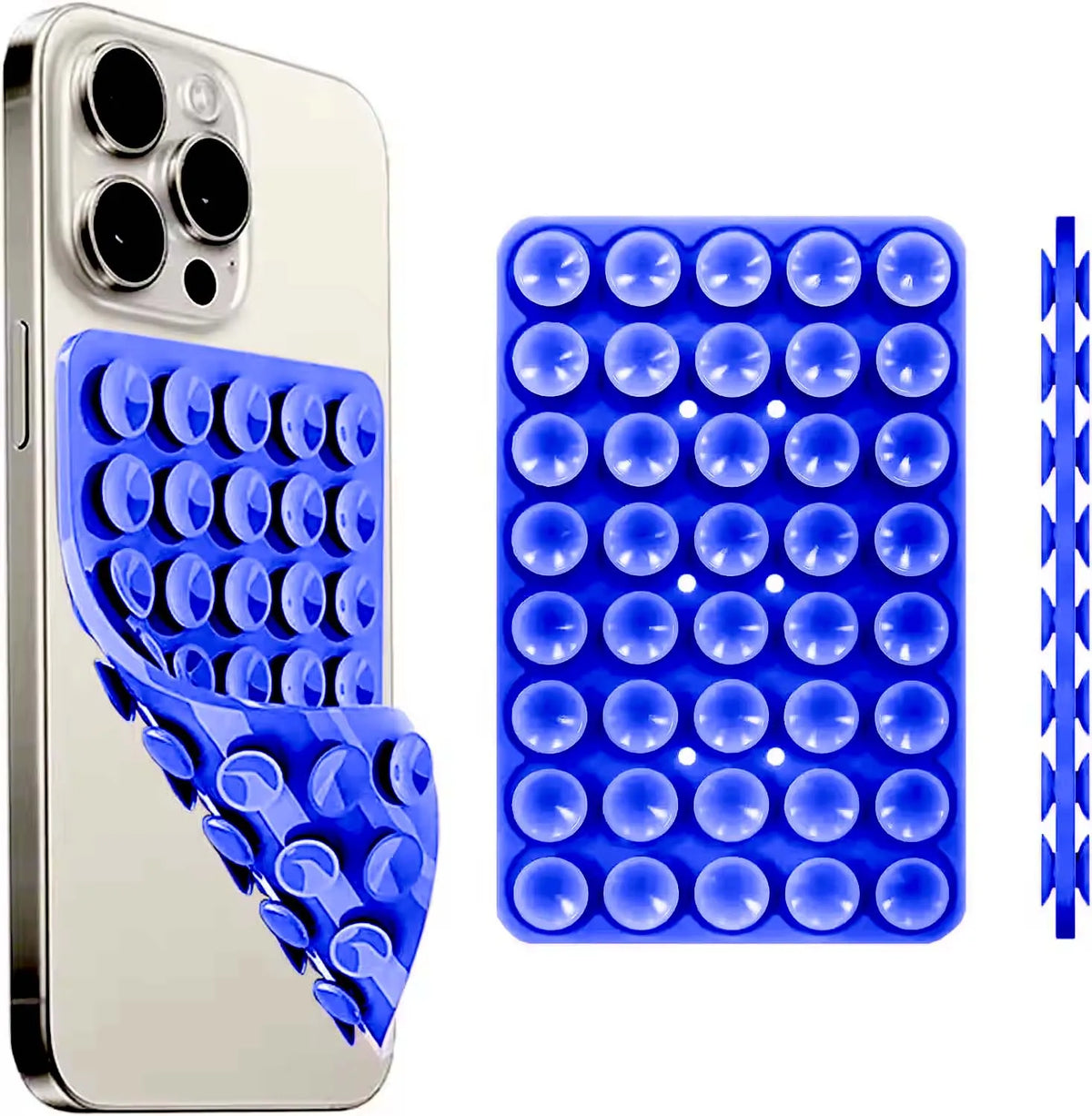 Double-Sided Silicone Suction Phone Holder - Electronics & Accessories from Linloft.