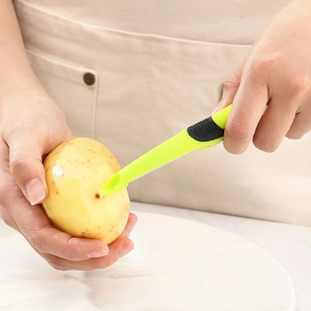 Anti-Slip Stainless Vegetable Peeler