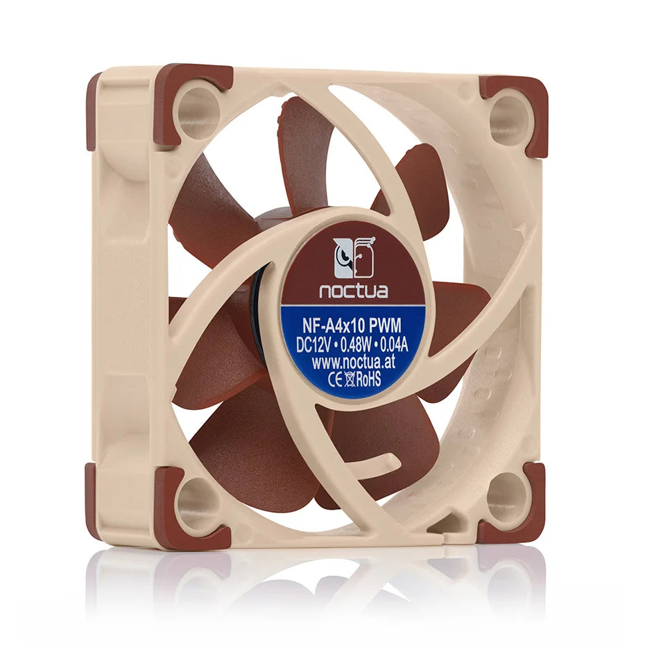 Noctua NF-A4x10 PWM FLX 40mm 12v 5v Cooling fan 3pin 4pin PWM quiet Radiator For Computer Case Cooling CPU cooler fan Replace - Electronics & Accessories from Linloft.