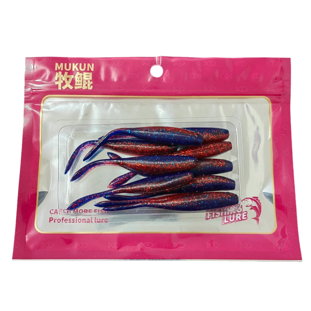 Salted Straight Tail Shad Stick Lure - Fishing Tackle from Linloft.