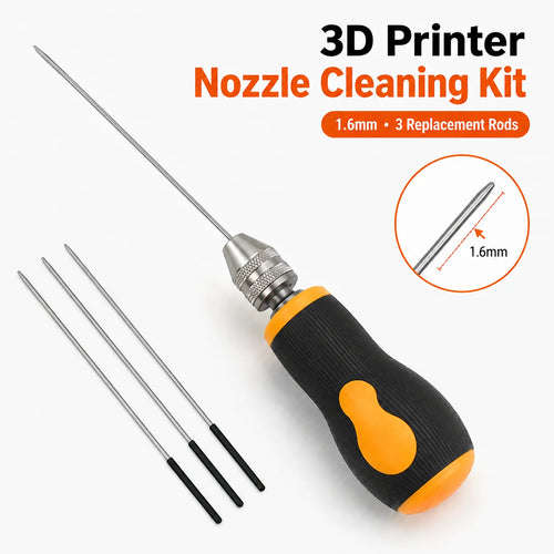 3D Printer Nozzle Cleaning Needle Kit - 3D Printing Accessories from Linloft.