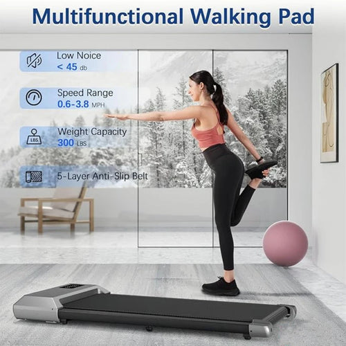 2.5HP Home Treadmill and Walking Pad - Fitness & Sporting Equipment from Linloft.