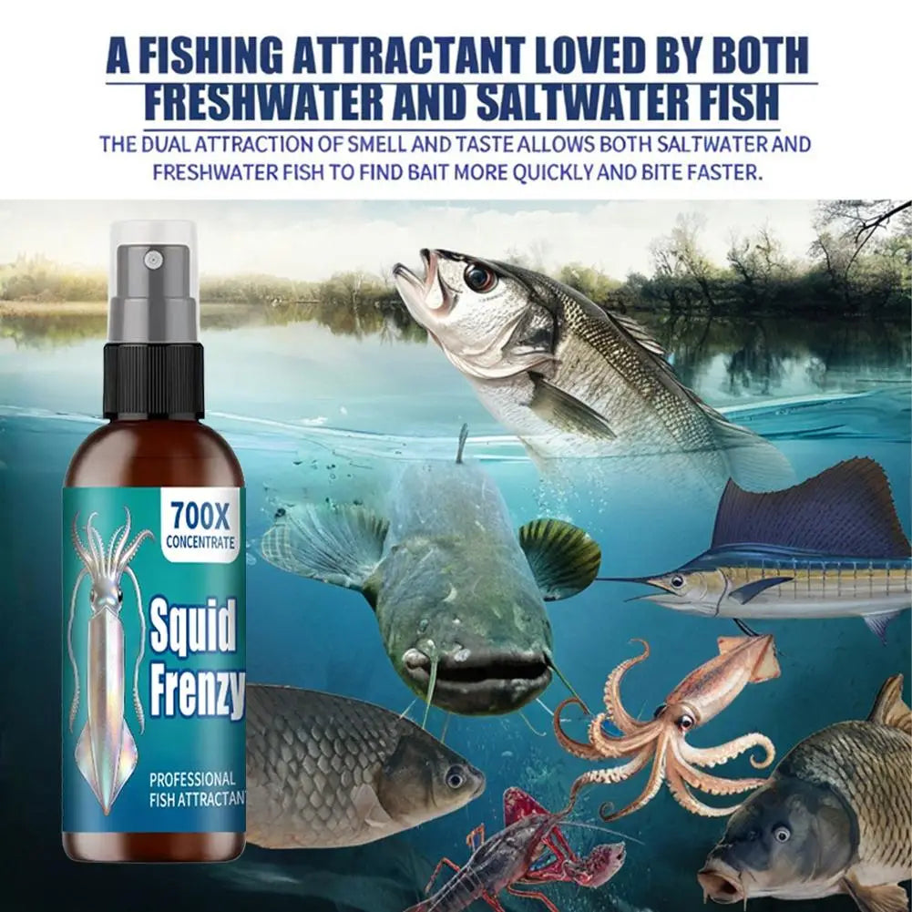 1/2/3Pcs Attract Squid Liquid,Specially Designed,Quickly Stimulate Squid Hunger Professional Fishing Liquid Squid Attractant