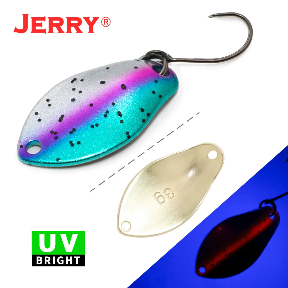 Trout Spoon Lure with Sharp Hooks - Fishing Hooks from Linloft.