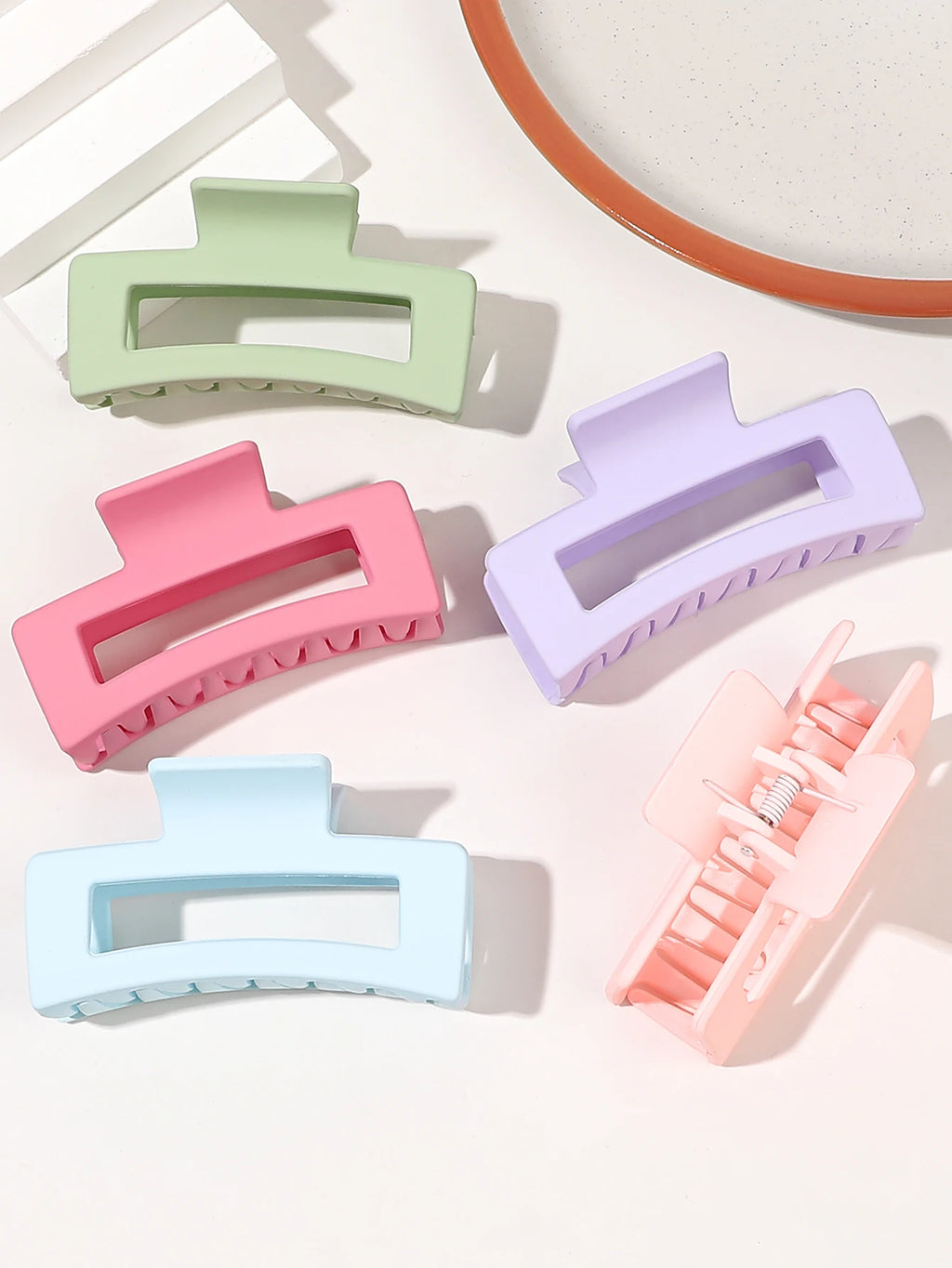 Hair Claw Clips 7pcs Matte