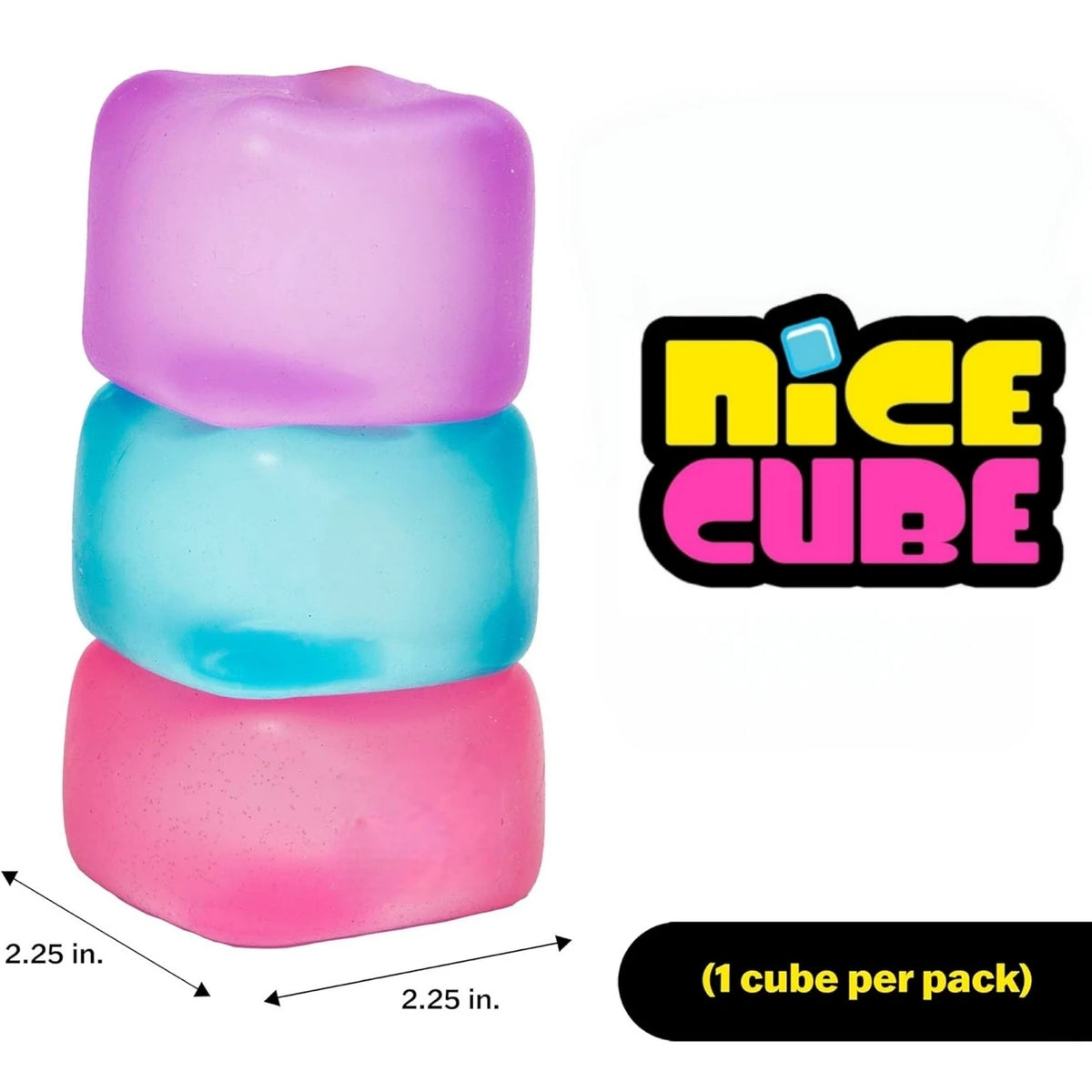 Nice Cube, Ice Cube Squishies Toys, Durable, Slow-Rebound Fingertip Exquisite Spherical Ice Cube With Box, Non-Sticky Desk Toy For Relaxation & Focus For Adult, Classroom Prizes, Novelty Gift for Kids and Adults, Christmas/Ha - Seasonal & Holiday from Linloft.