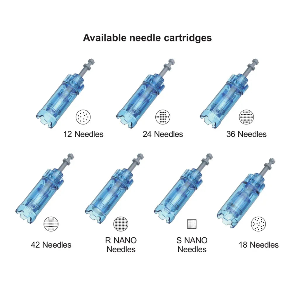Derma Pen M8S Kit Wireless Microneedling Pen 3L Connector Skin Care Beauty Machine With 12pcs 0.2mm Needle Cartridge