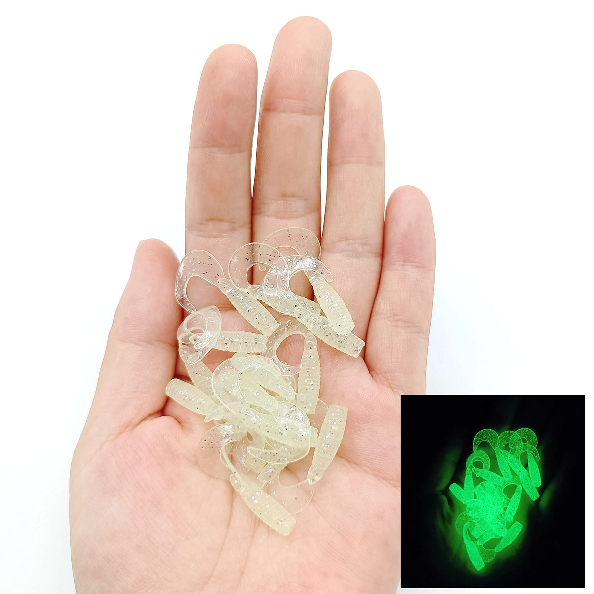 Mini Soft Swimbait Lures, 10-Pack - Fishing Tackle from Linloft.