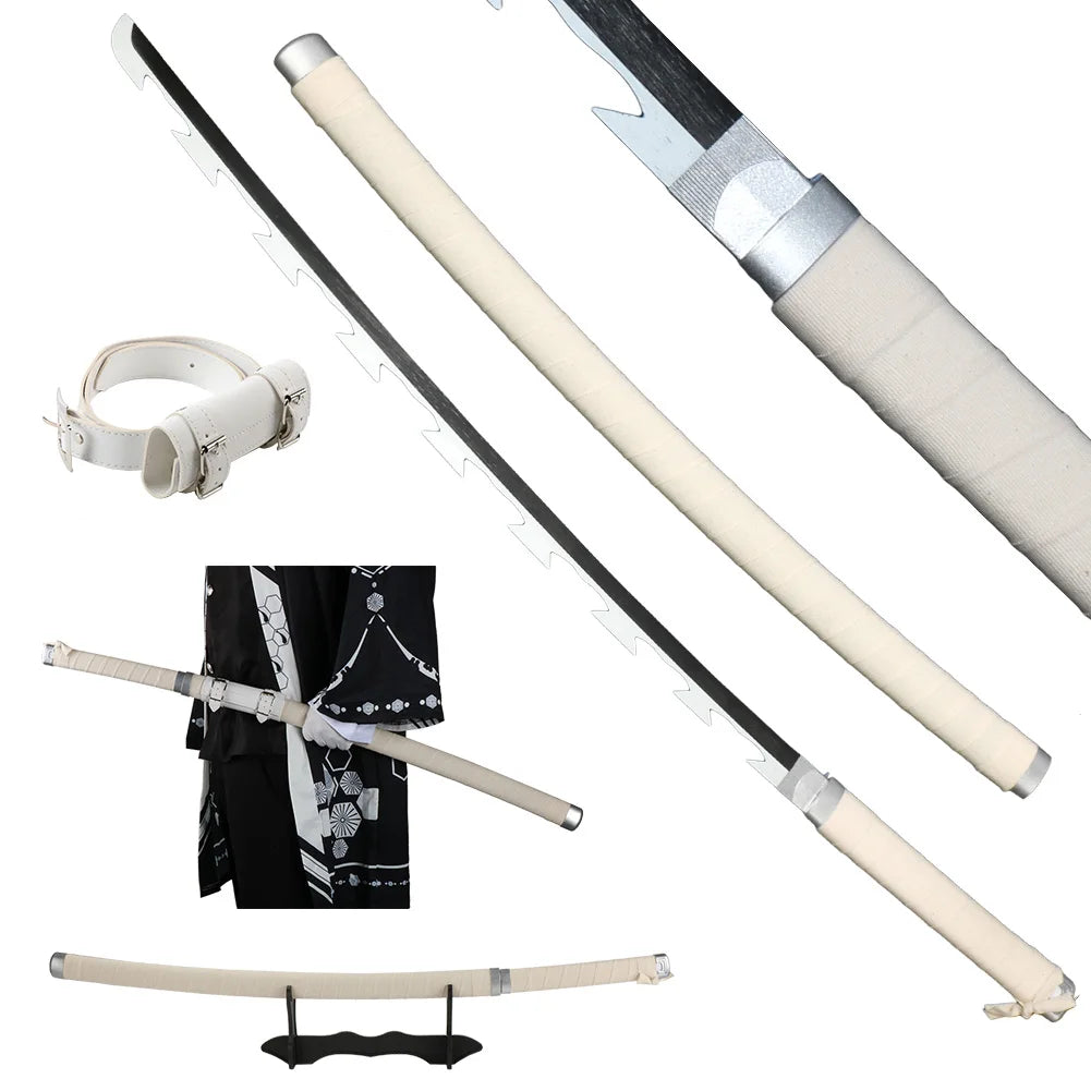 41-Inch Anime Cosplay Katana with Belt - Apparel & Accessories from Linloft.