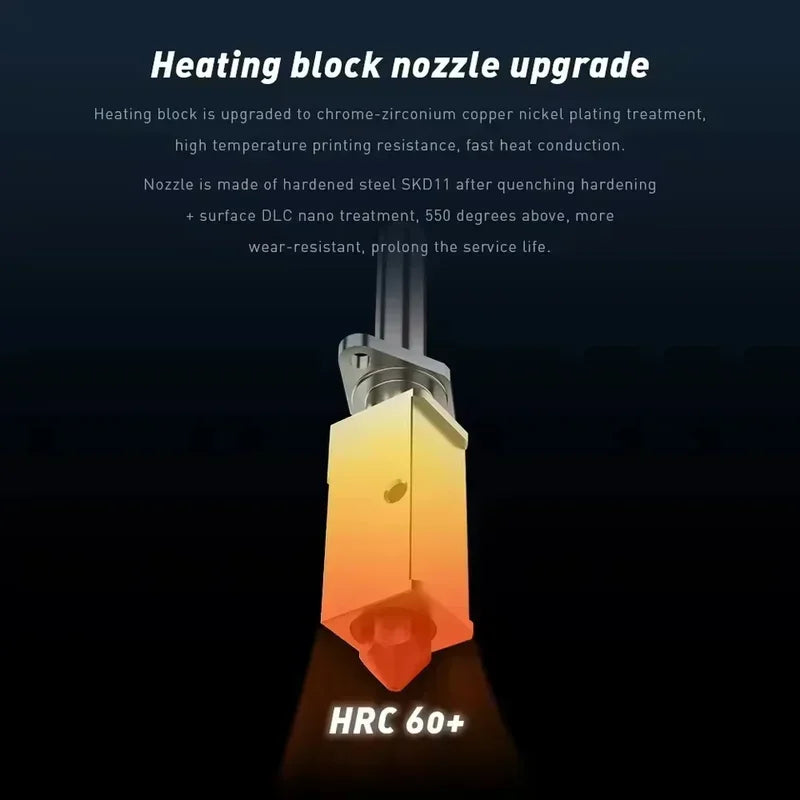 Upgrade TZ V6 2.0 Hotend Kit High Speed Print Head  for Ender 3/ 3 PRO/ VORON 2.4 Hi-End Extruder J-head Prusa Ender 3 V2/ CR10