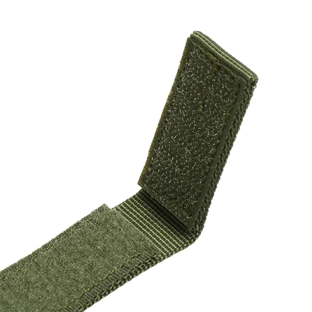 Tactical Molle Webbing Clip Hanging Key Hook Clamp Nylon Ribbon Keychain Backpack Clasp Carabiner Fastener Hook Buckle
