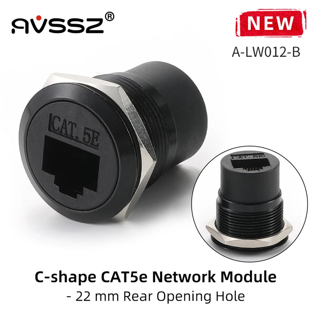 CAT6A RJ45 Metal Keystone Module - Electronics & Accessories from Linloft.