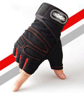 Half Finger Gym Gloves with Wrist Wrap