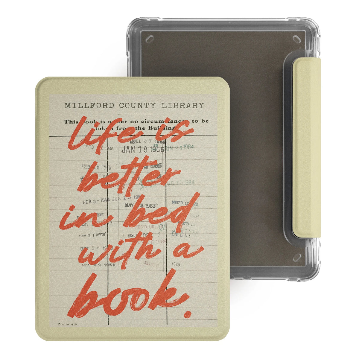 Library Card Magnetic Case for Kindle - Electronics & Accessories from Linloft.