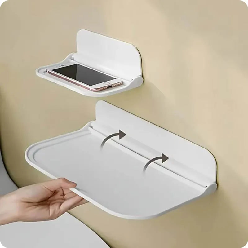 Foldable Wall Shelf for Bathroom Kitchen