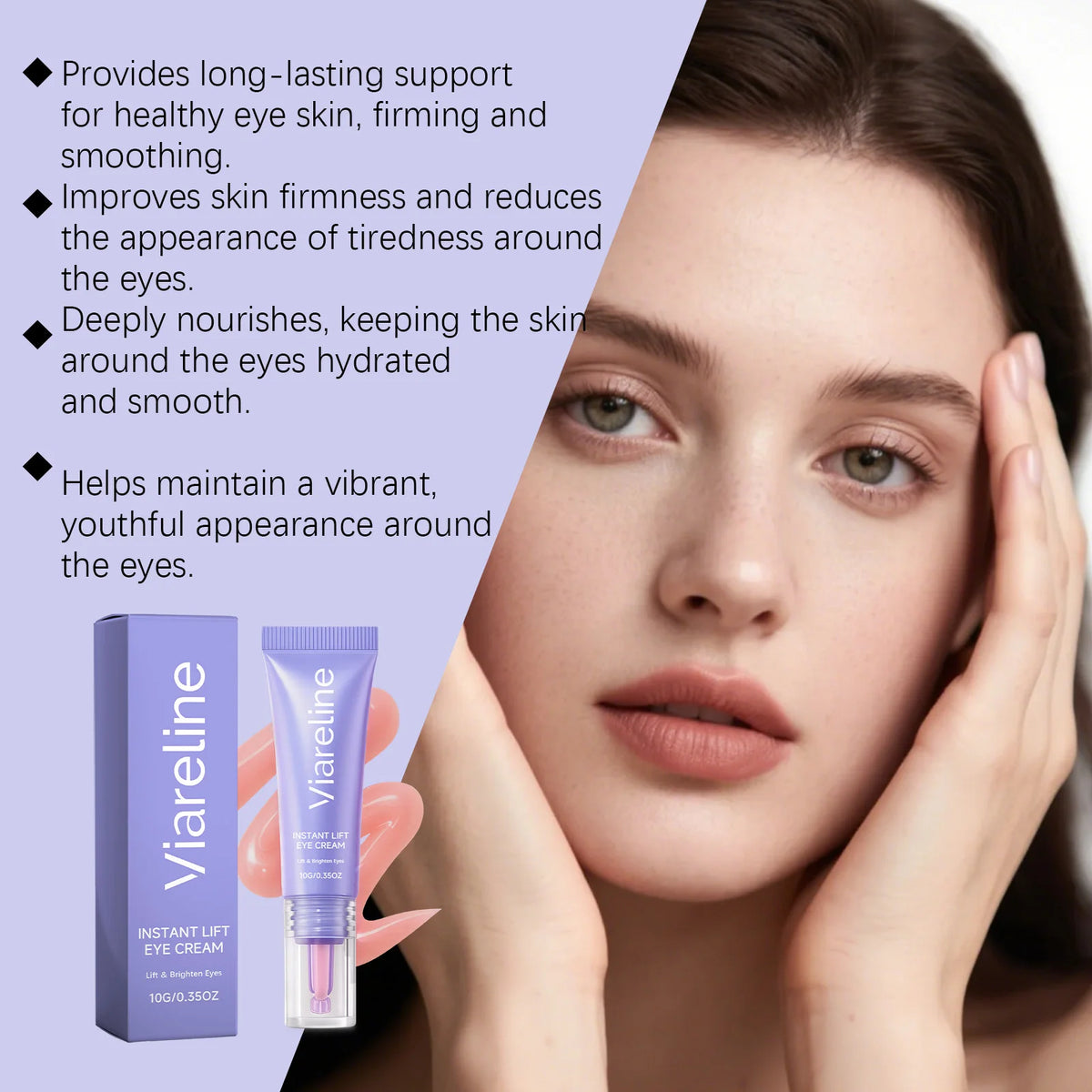 K-Beauty New Instant Lift Collagen Eye Gel, Instant Physical Lifting Effect & Anti-Aging & To Improve The Look Of Eye Bags, Wrinkles & Fine Lines & Dark Circles, Long Lasting Moisture Lock, Built-in Precision Applicator & Ref - Beauty & Personal Care from Linloft.