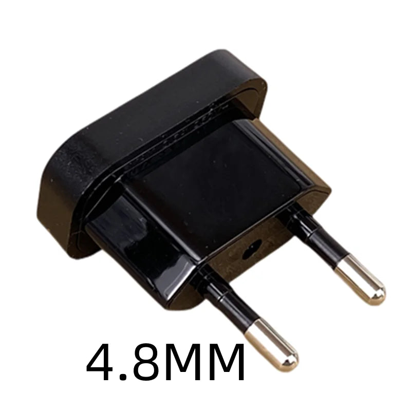 1pcs 220V Power Plug Adapter US To EU Euro Europe Plug Power Plug Converter Travel Adapter US to EU Adapter Electrical Socket