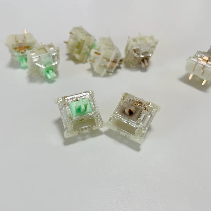 Gateron Baby Kangaroo Racoon 2.0 Switch Tactile Linear 5pin Mechanical Keyboard Switchs RGB Pre-lubed Custom Gaming Keyboard Kit