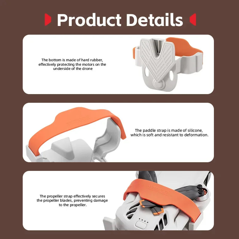 Propeller Holder For DJI Lito 1 Lito X1 Prop Protector Drone Blades Fixed Protective Strap Accessories