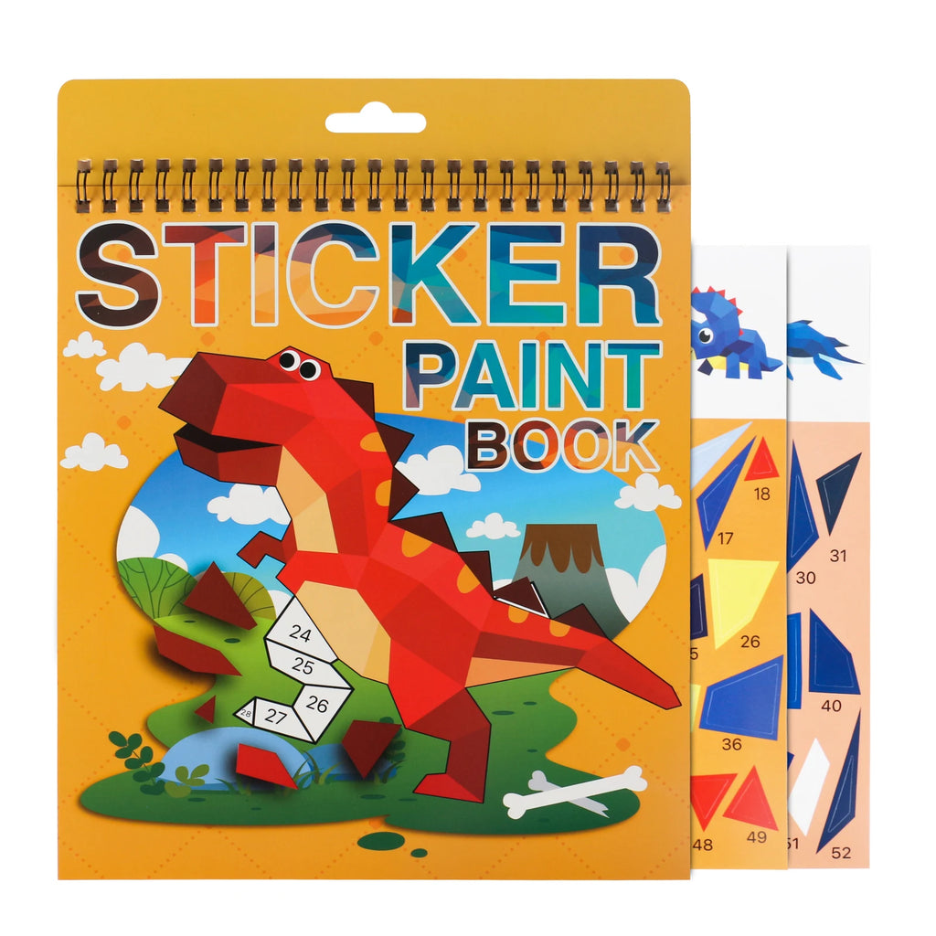 Sticker by Number Book for Kids