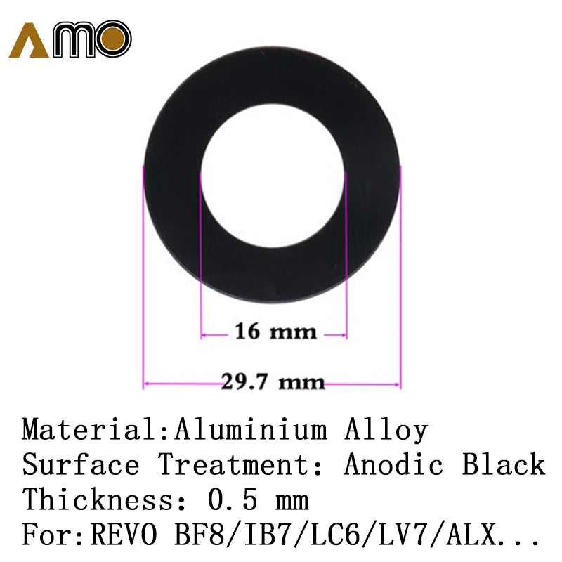 AMO DIY A BU Spool Damping Pads Brake Pads Centrifugal Beans Double Brake Components