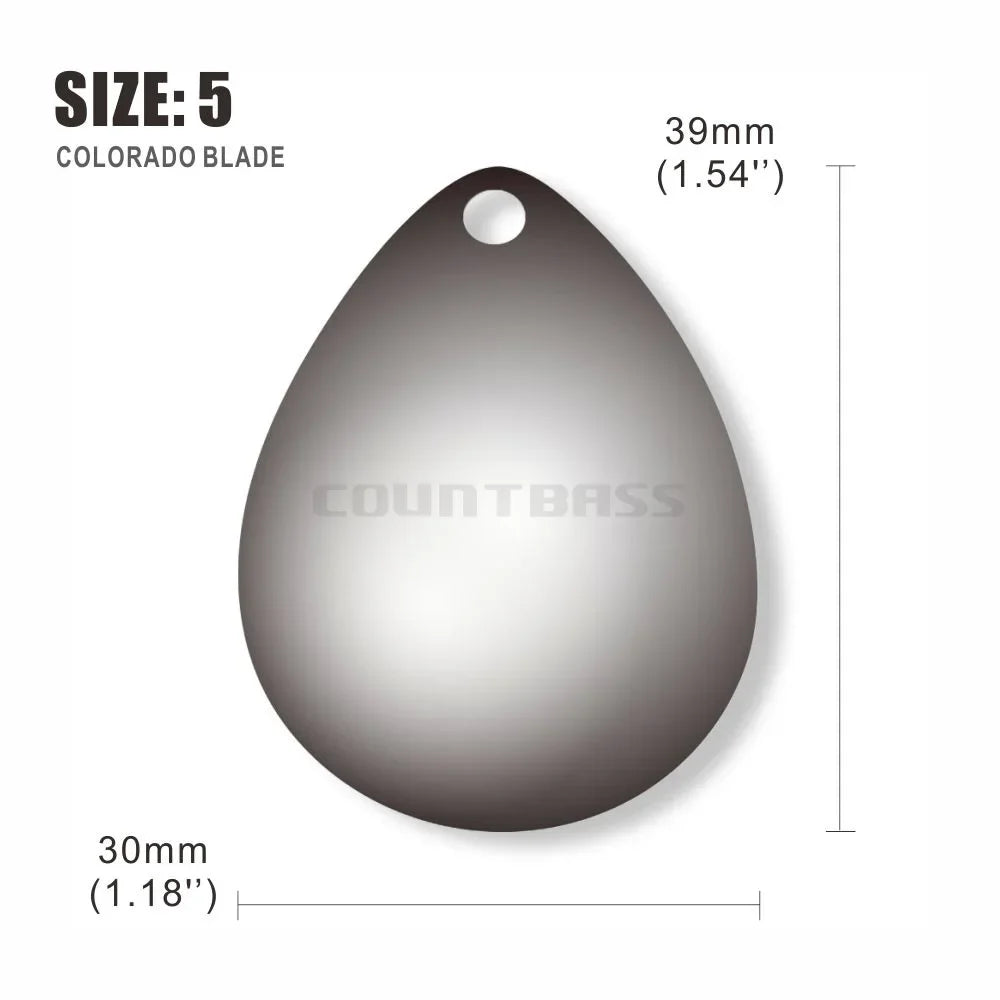 Colorado Spinner Blades, 50-Pack - Fishing Tackle from Linloft.