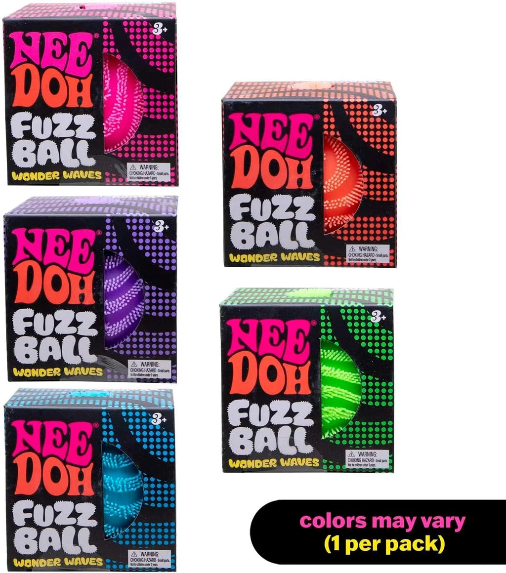 Nee Doh Fuzz Ball Blind Box Series Desktop Ornament Stress Relief Toys Suitable For People Under Pressure Fun Soft Stress Ball - Toys & Games from Linloft.