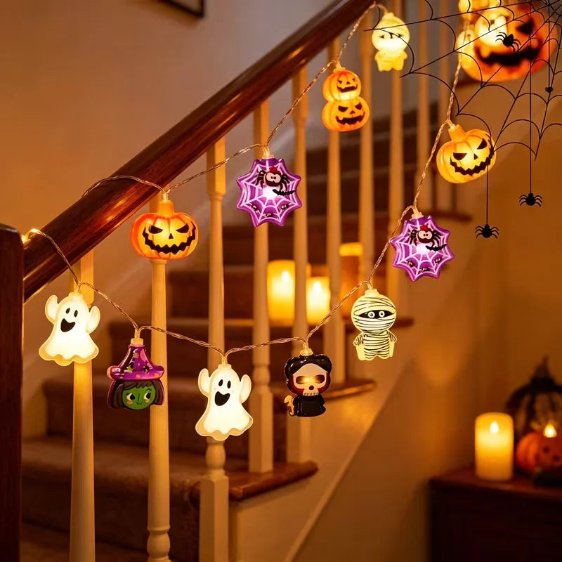 Halloween LED String Lights - String & Fairy Lights from Linloft.