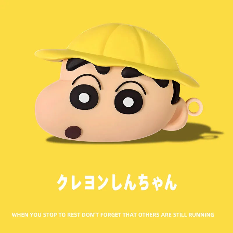Cute Cartoon Silicone AirPods Case - Electronics & Accessories from Linloft.