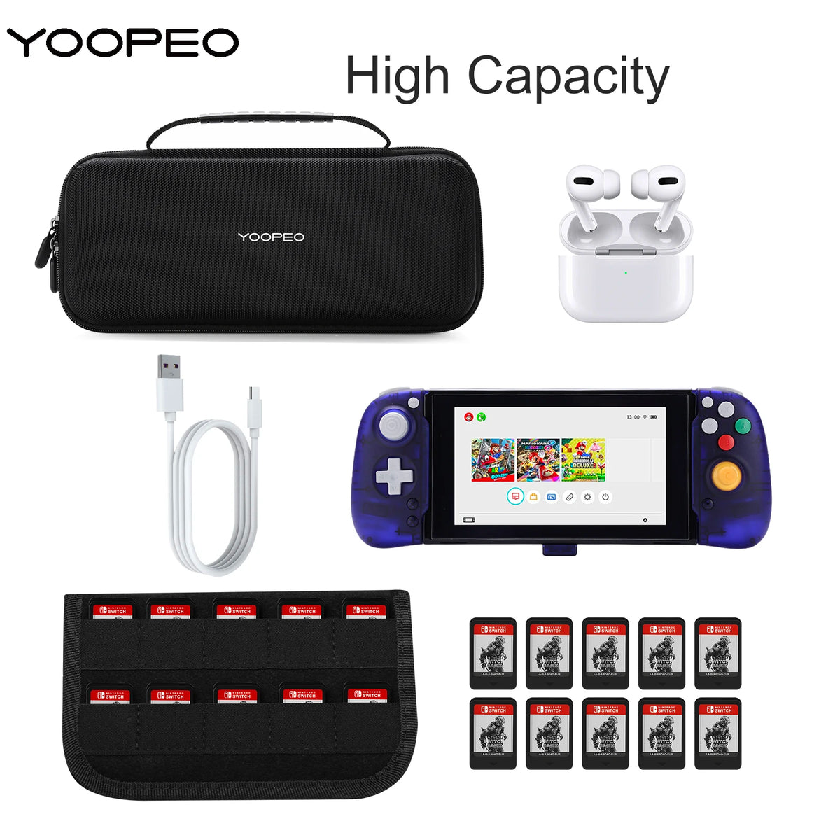 Carrying Case for Handheld Controllers - Gaming Accessories from Linloft.