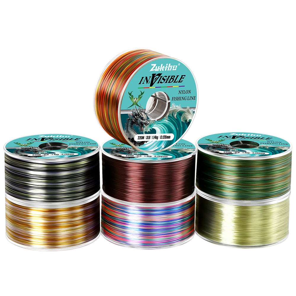 Durable Aqua Green Monofilament Fishing Line