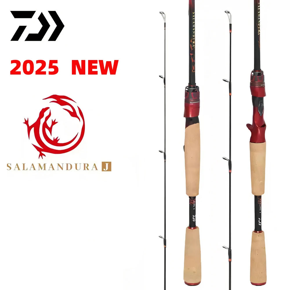 2025 DAIWA NEW SALAMANDURA J 2 Sections Spinning/Casting Fishing Rod Carbon Fiber Fishing Rods - Fishing Tackle from Linloft.