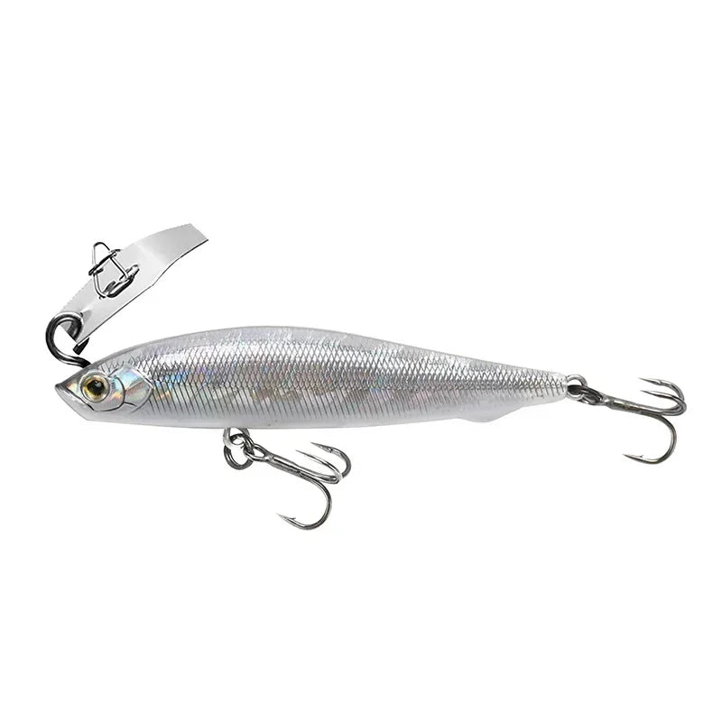 Sinking Pencil Spinner Fishing Lures Vibrate Wobbler Rap Chatterbait 10g 14g Metal Jig Buzzbait Carp Bass Trout Bait Pesca - Fishing Tackle from Linloft.