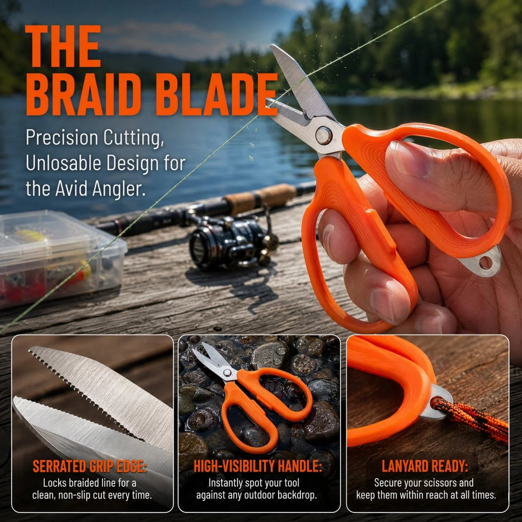 RALERA Saltwater Resistant Fishing Gear Tackle Kit: Fishing Pliers, Fillet Knife, Fish Lip Gripper,  Braid Scissors, Line Cutter