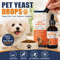 Dog Yeast Infection Relief Drops Itch Relief Pet Liquid Supplement Skin Coat Health Ear Eye Care Bacon Flavor 60ml - Pet Supplies from Linloft.