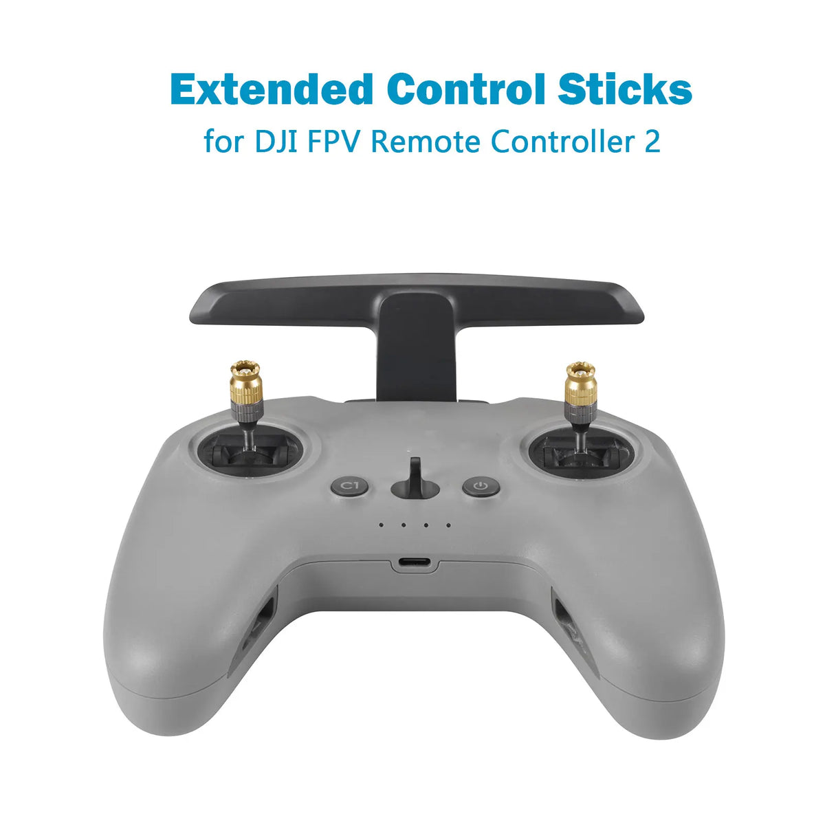 Extended Joystick Sticks For DJI Avata 2/FPV Controller 2 3 Aluminum Alloy Sticks Rocker for DJI Mavic 3 RC Pro Drone Accessorie