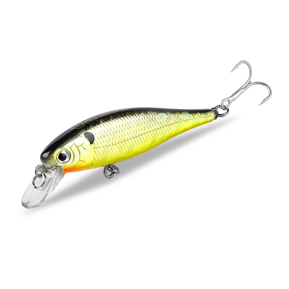 ASINIA-JACK Minnow Fishing Lures, 65mm, 6g Floating Swimming, High Quality Hard Baits, Noise System, Wobblers for Bass and Pike - Fishing Tackle from Linloft.