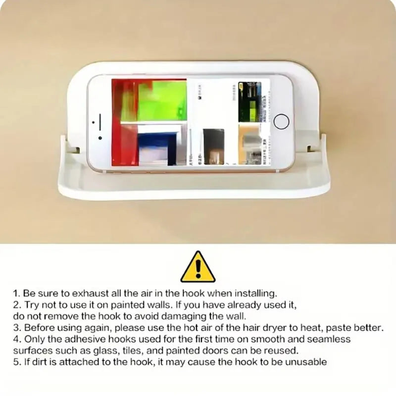 Foldable Wall Shelf for Bathroom Kitchen
