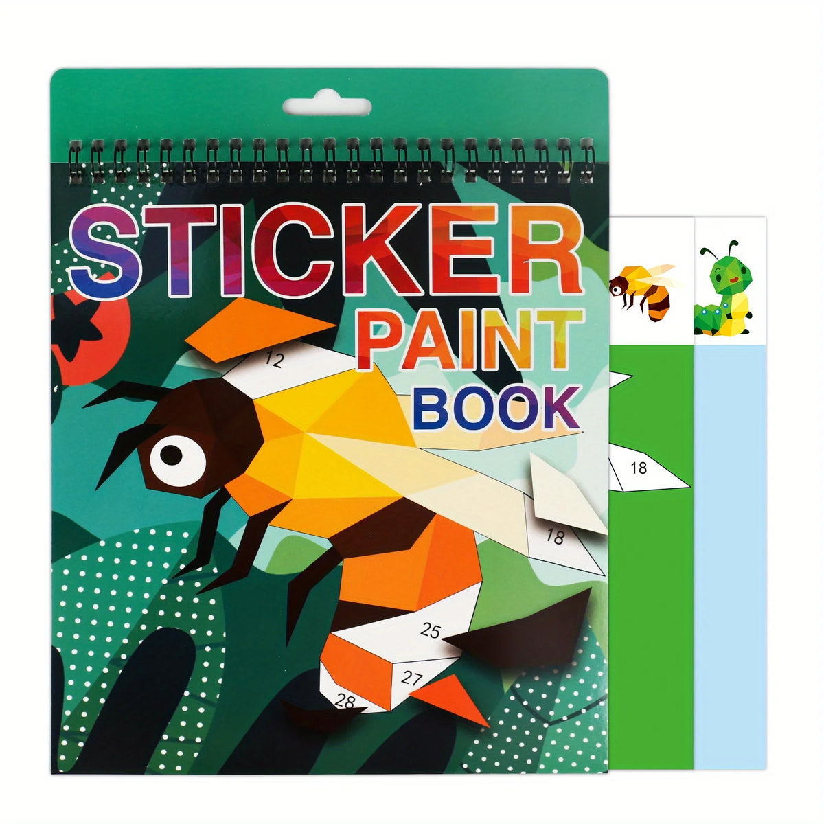 Sticker by Number Book for Kids - Toys & Games from Linloft.